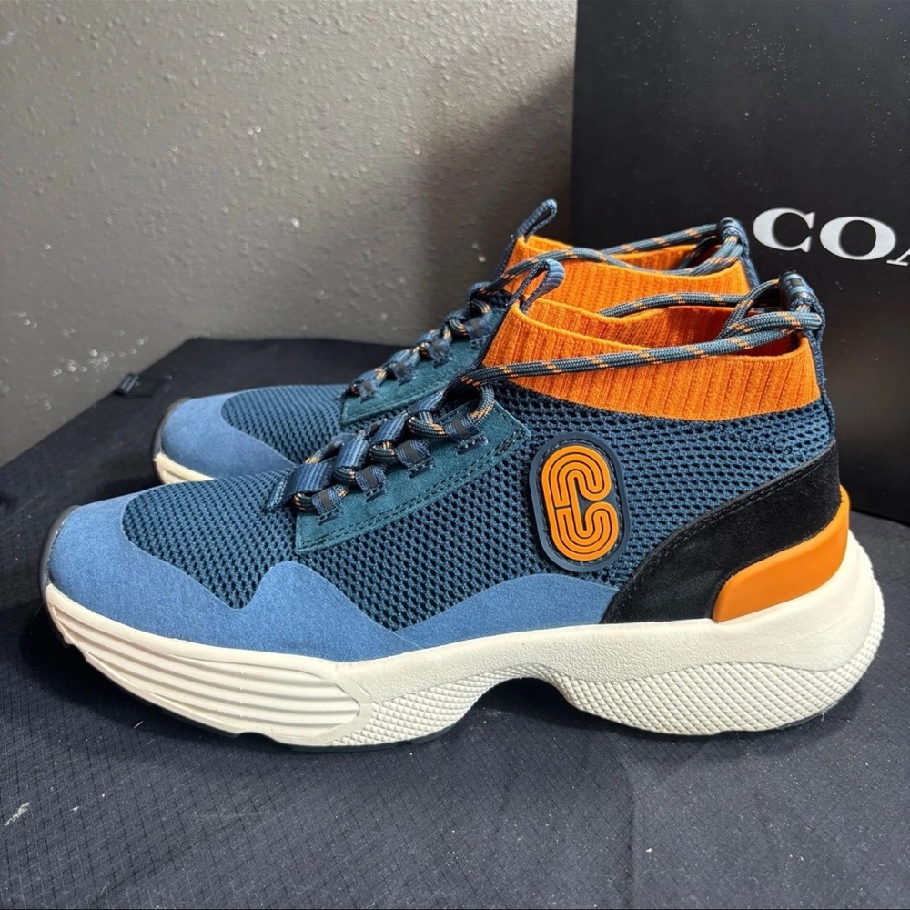 coach mens knt shoes size 9.5 VNDS - Picture 3 of 11